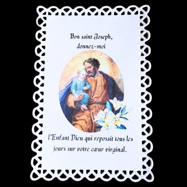 Image canivet : Prière à Saint Joseph