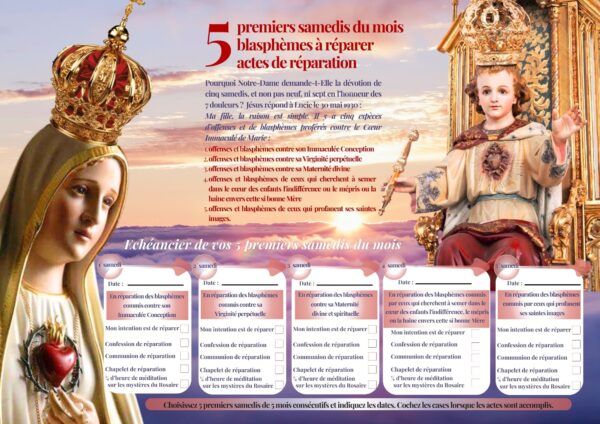 Contre le prétendu droit au blasphème... Jésus et Marie réclament réparation - N°3 – Image 3