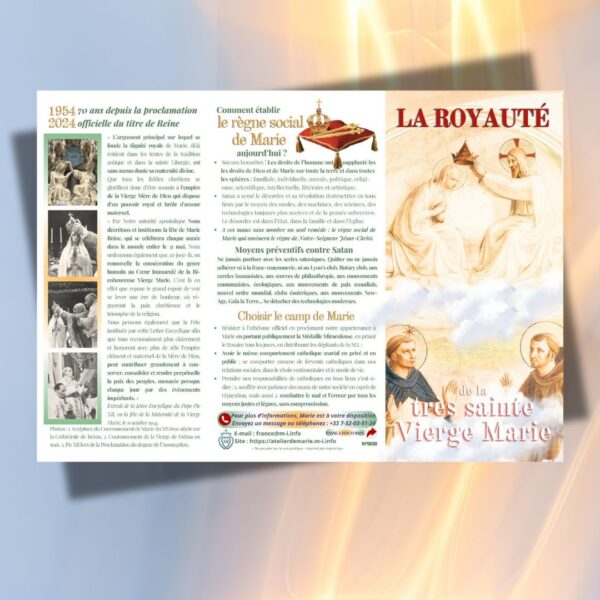 La Royauté de la très sainte Vierge Marie - N°30