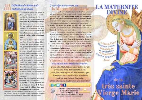 La Maternité divine de la très sainte Vierge Marie - N°37 – Image 4