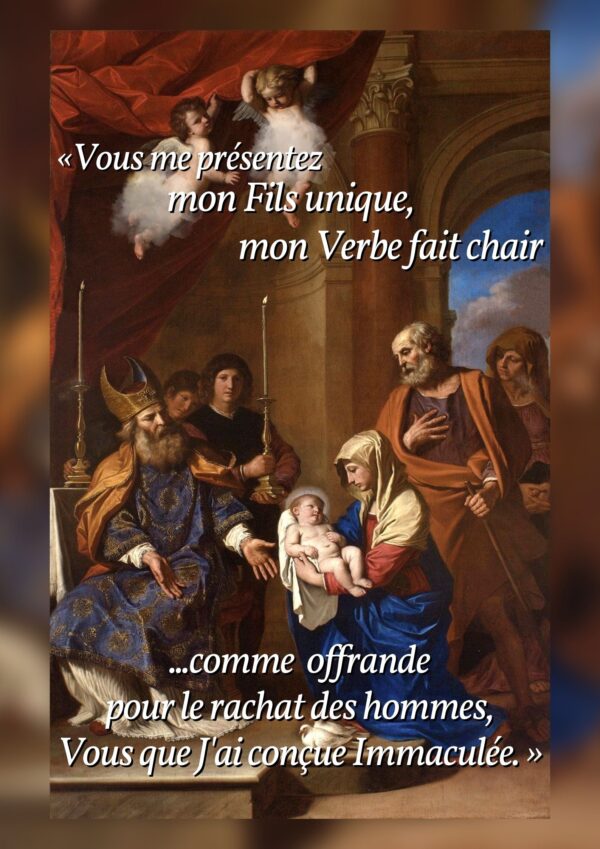 Affiche du 2 février : Présentation de Jésus au Temple – Image 3