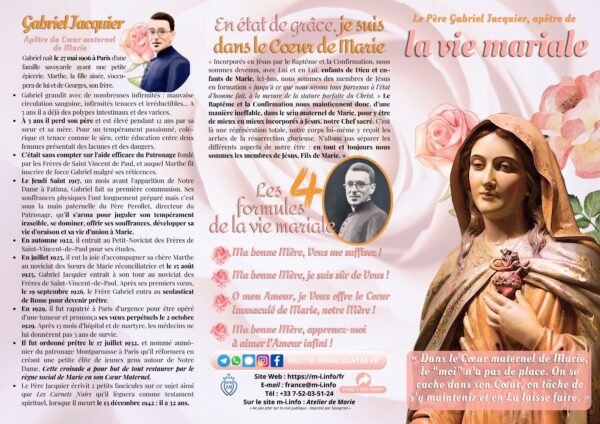 Le Père Gabriel Jacquier, apôtre de la vie mariale - N°61 – Image 3