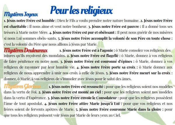 Méditations pour Rosaire ou chapelet - PL-6 – Image 4