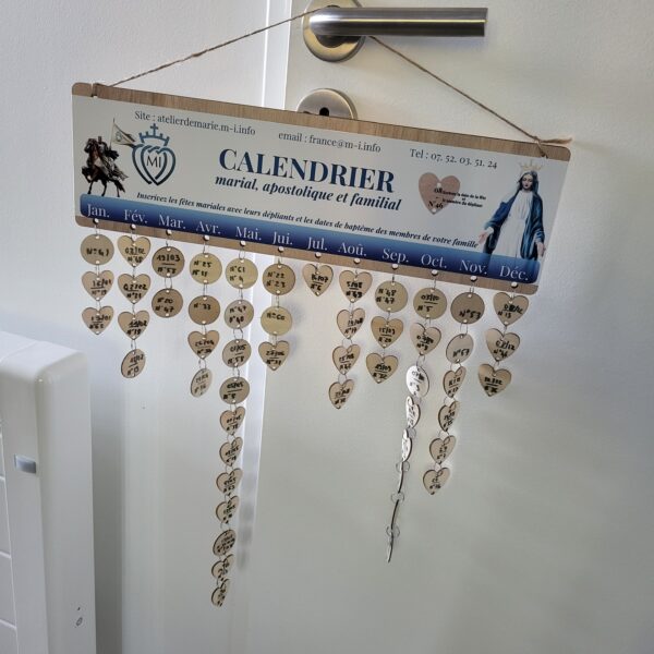 Calendrier marial, apostolique et familial – Image 2