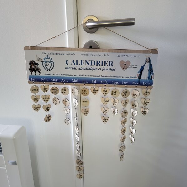 Calendrier marial, apostolique et familial