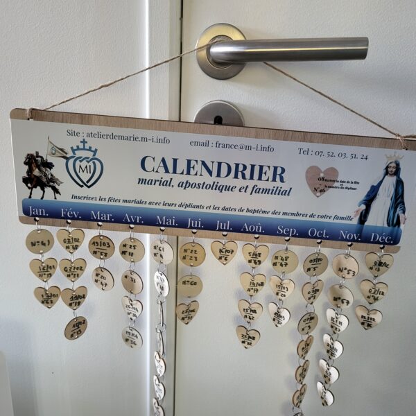 Calendrier marial, apostolique et familial – Image 3