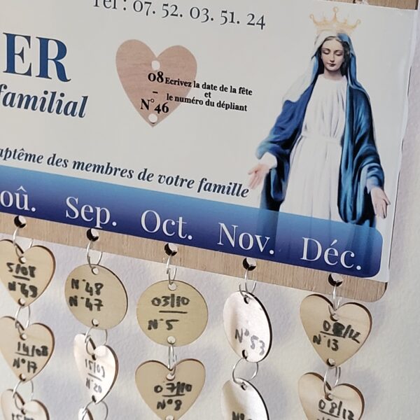 Calendrier marial, apostolique et familial – Image 4