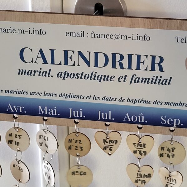 Calendrier marial, apostolique et familial – Image 6